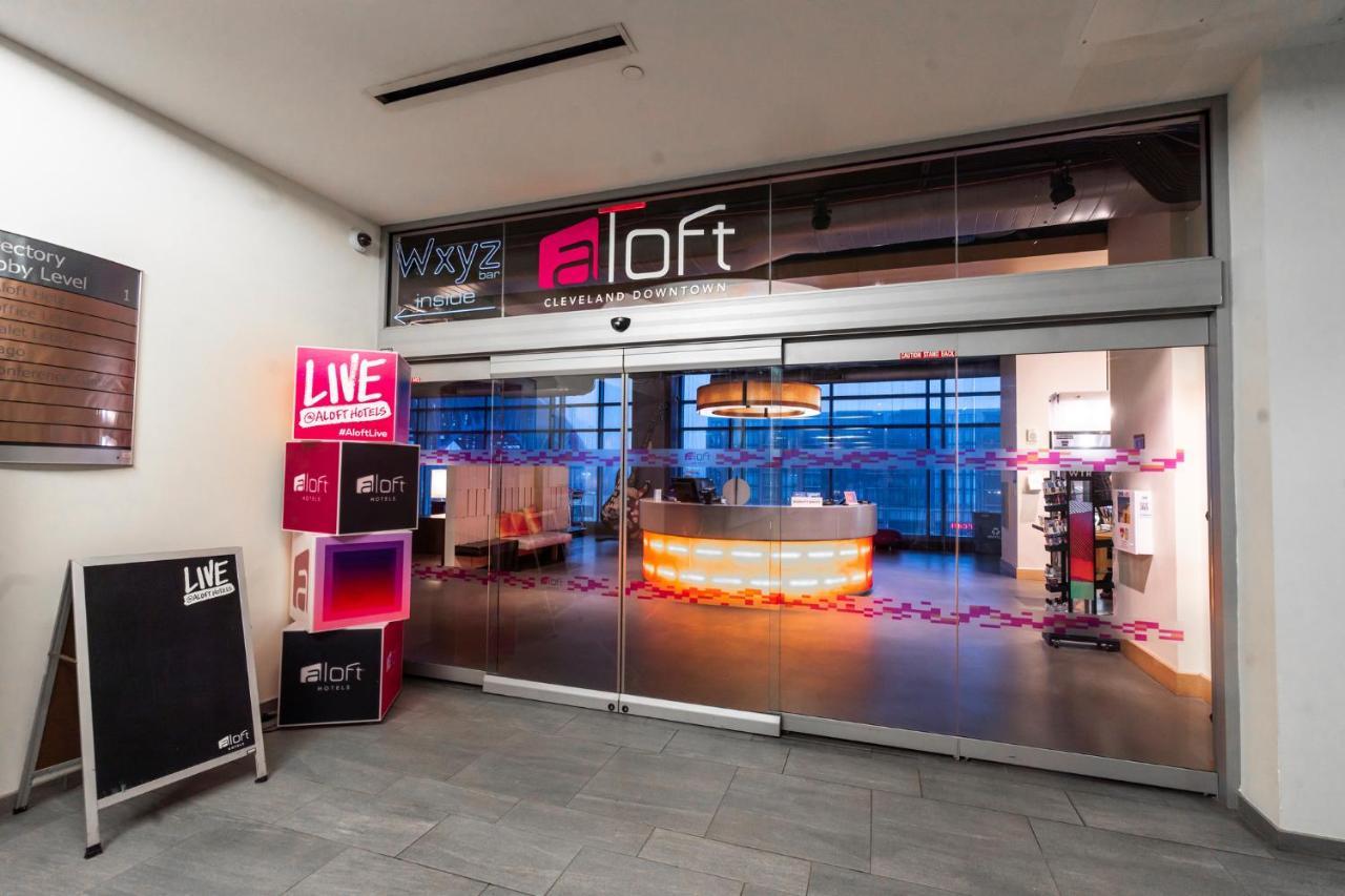 Hotel Aloft Cleveland Downtown Exteriér fotografie
