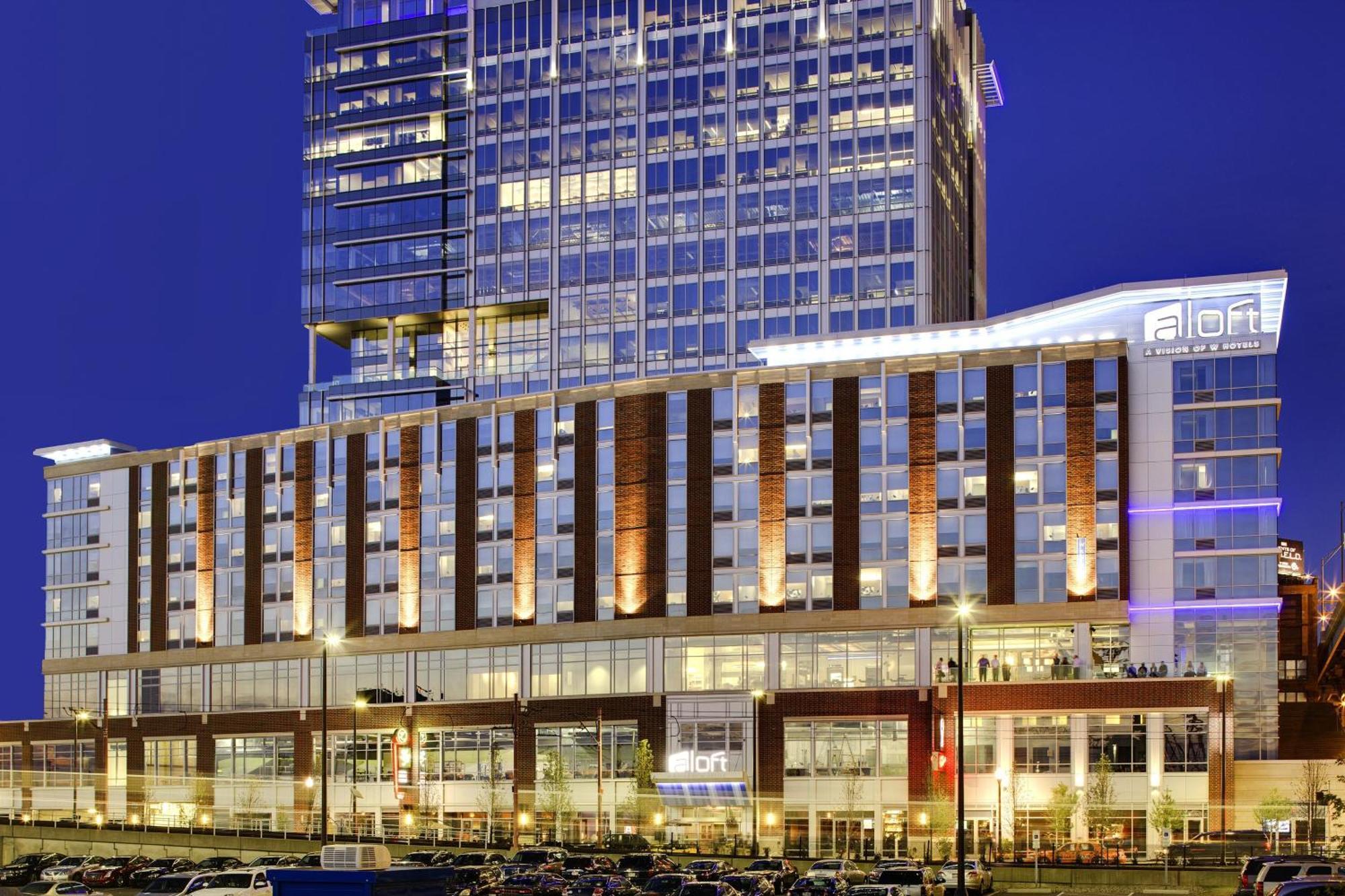 Hotel Aloft Cleveland Downtown Exteriér fotografie